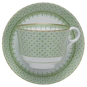 Apple Lace Tea Cup & Saucer