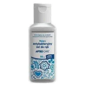 APTEO CARE Antibacterial hand gel 50ml, hand sanitiser, hand gel