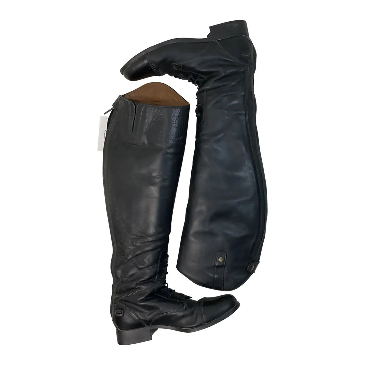 Ariat 'Heritage Contour II' Field Boots in Black - Women's US 8.5 Tall/Full