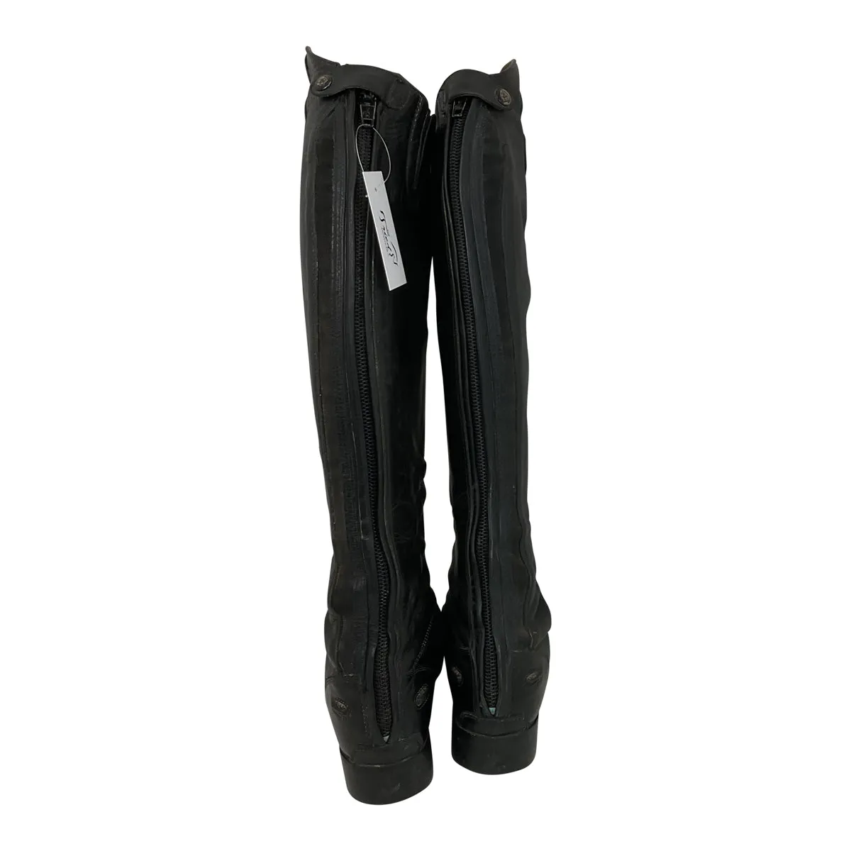 Ariat 'Heritage Contour II' Field Boots in Black - Women's US 8.5 Tall/Full