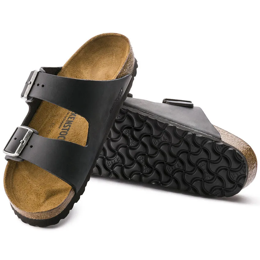 Arizona Black Oiled Leather