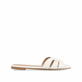 ARRINA SLIDE SANDALS IN BASIC PATENT Active Feet