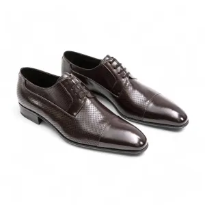 Artioli Orlando Men's Shoes Perforated Kangaroo Derby (ART1074)