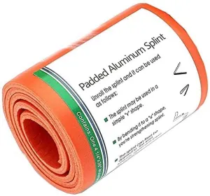 ASA TECHMED 36" Universal Roll Aluminum Splint - Ultimate Flexibility & Support for Injuries
