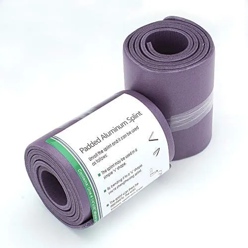 ASA TECHMED 36" Universal Roll Aluminum Splint - Ultimate Flexibility & Support for Injuries
