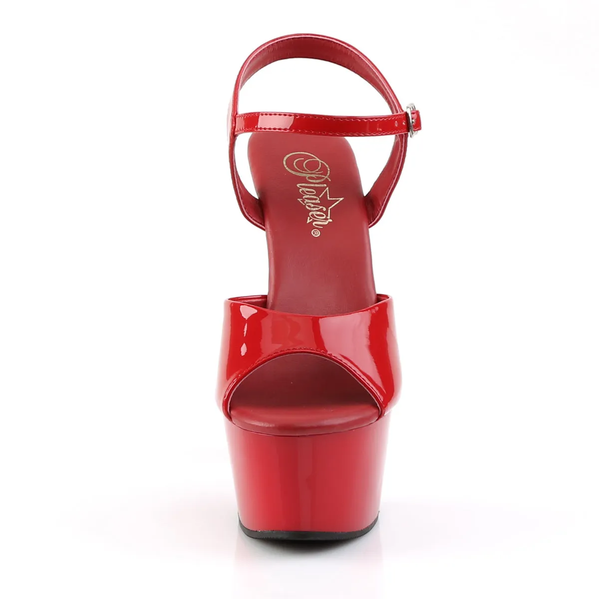 ASPIRE-609 Pleaser Red Patent Sexy Platform Shoes (Pole Dancing Heels)