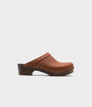 Athens studded clog mule