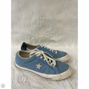 EVA sole Shoes Sneakers By Converse In Blue & White, Size: 8