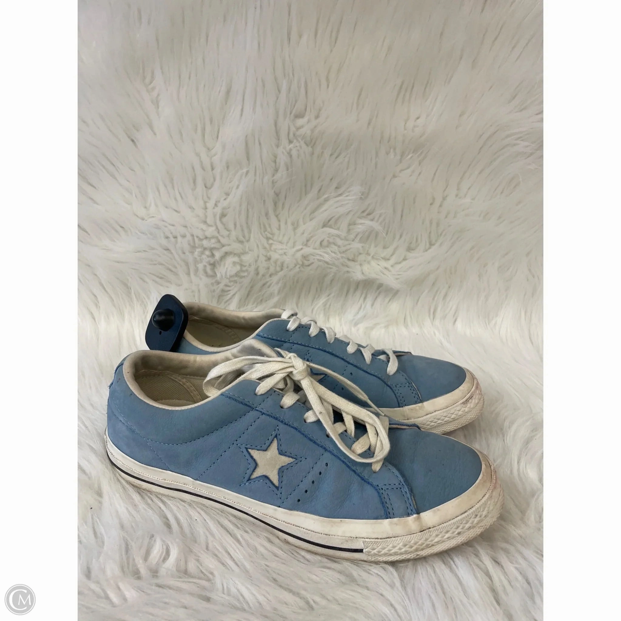 EVA sole Shoes Sneakers By Converse In Blue & White, Size: 8