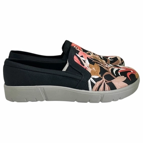 Shoes Sneakers By Bare Traps In Floral Print, Size:9 Padded Tongue
