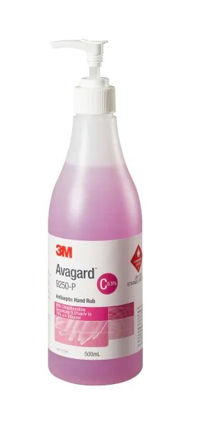 AVAGARD ANTISEPTIC HAND Sanitiser 500ML PUMP BOTTLE