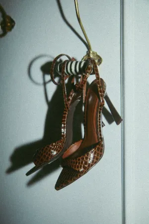 Azani Mary Jane Strap Heels - Brown