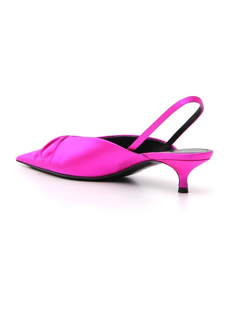 Balenciaga Knife Sling Back Pumps