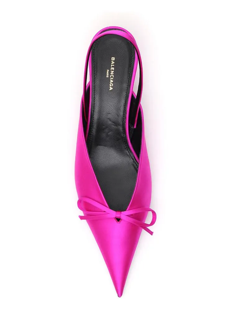 Balenciaga Knife Sling Back Pumps
