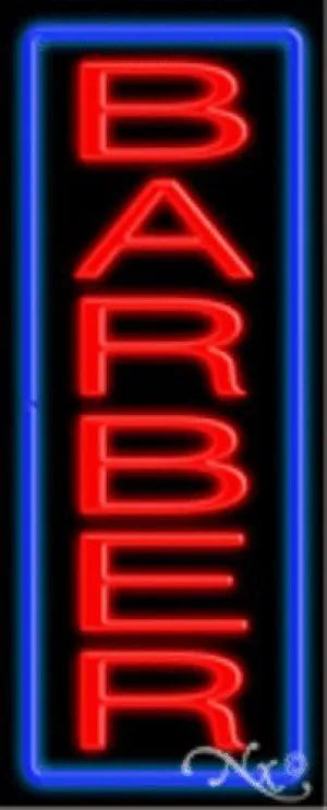 Barber Handcrafted Energy Efficient Real Glasstube Neon Sign