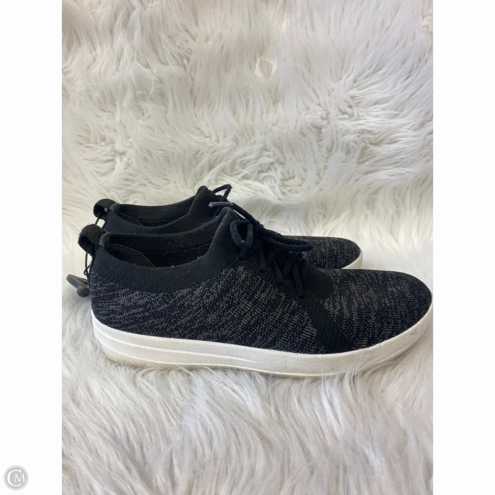 Balance Sole Shoes Sneakers By Fitflop In Black & Grey, Size: 8.5