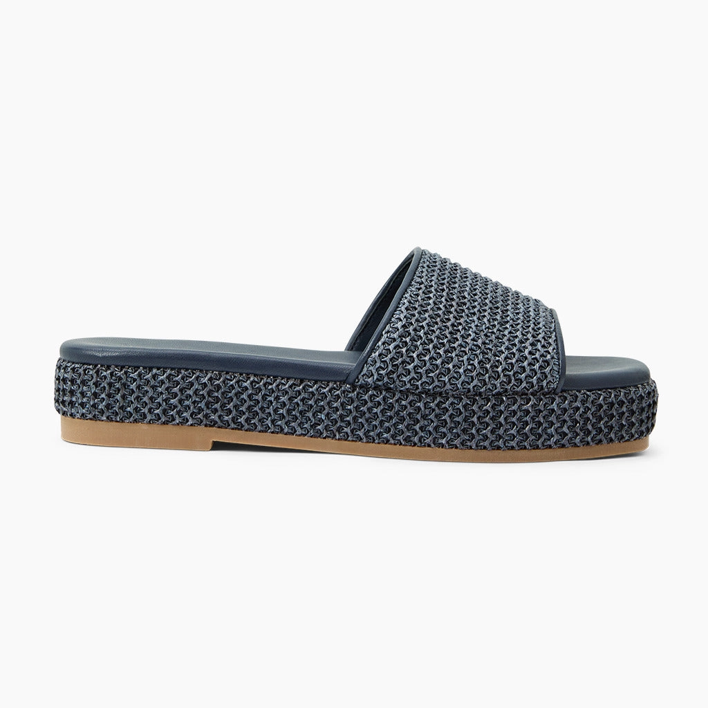 Travel Shoes Comfort Flexible Travel Sandals Bay Raffia Flatform Sandal