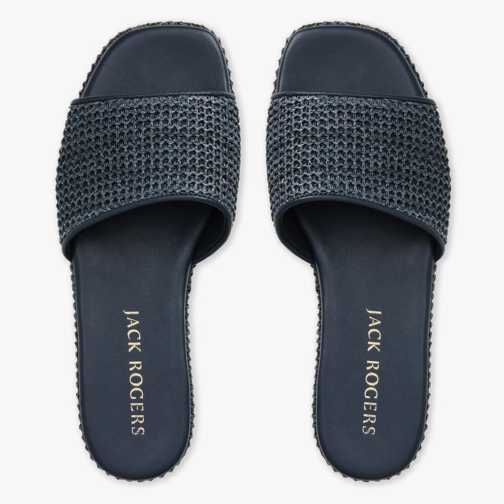 Bay Raffia Flatform Sandal Eco Friendly Material