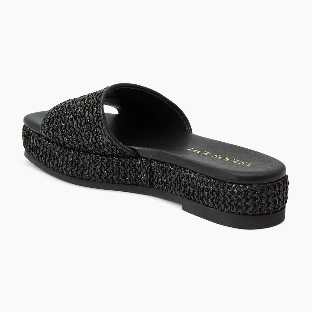 Quick Dry Shoes Bay Raffia Flatform Sandal