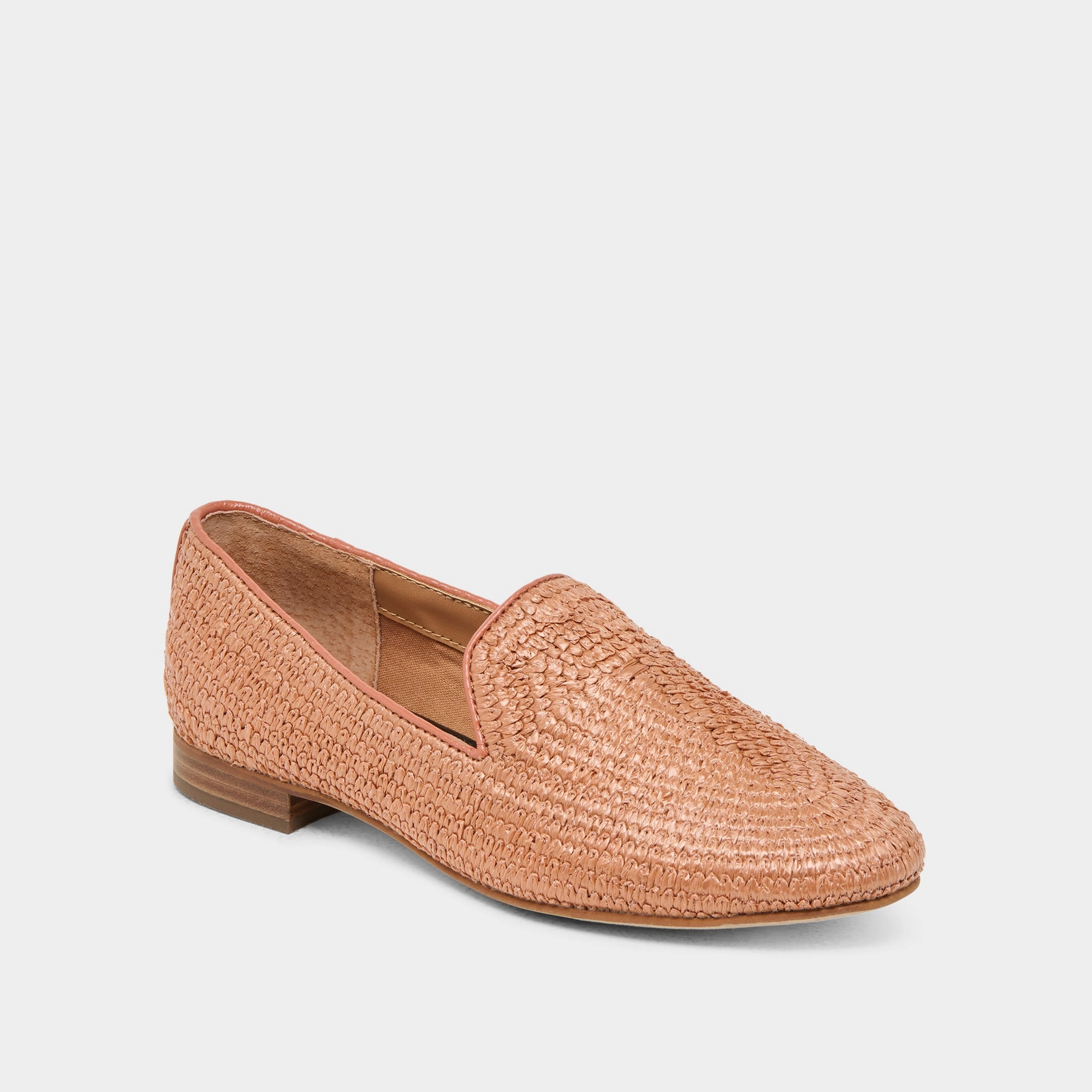 BAYLEN FLATS MAPLE WOVEN RAFFIA Minimal Core reliable shoes