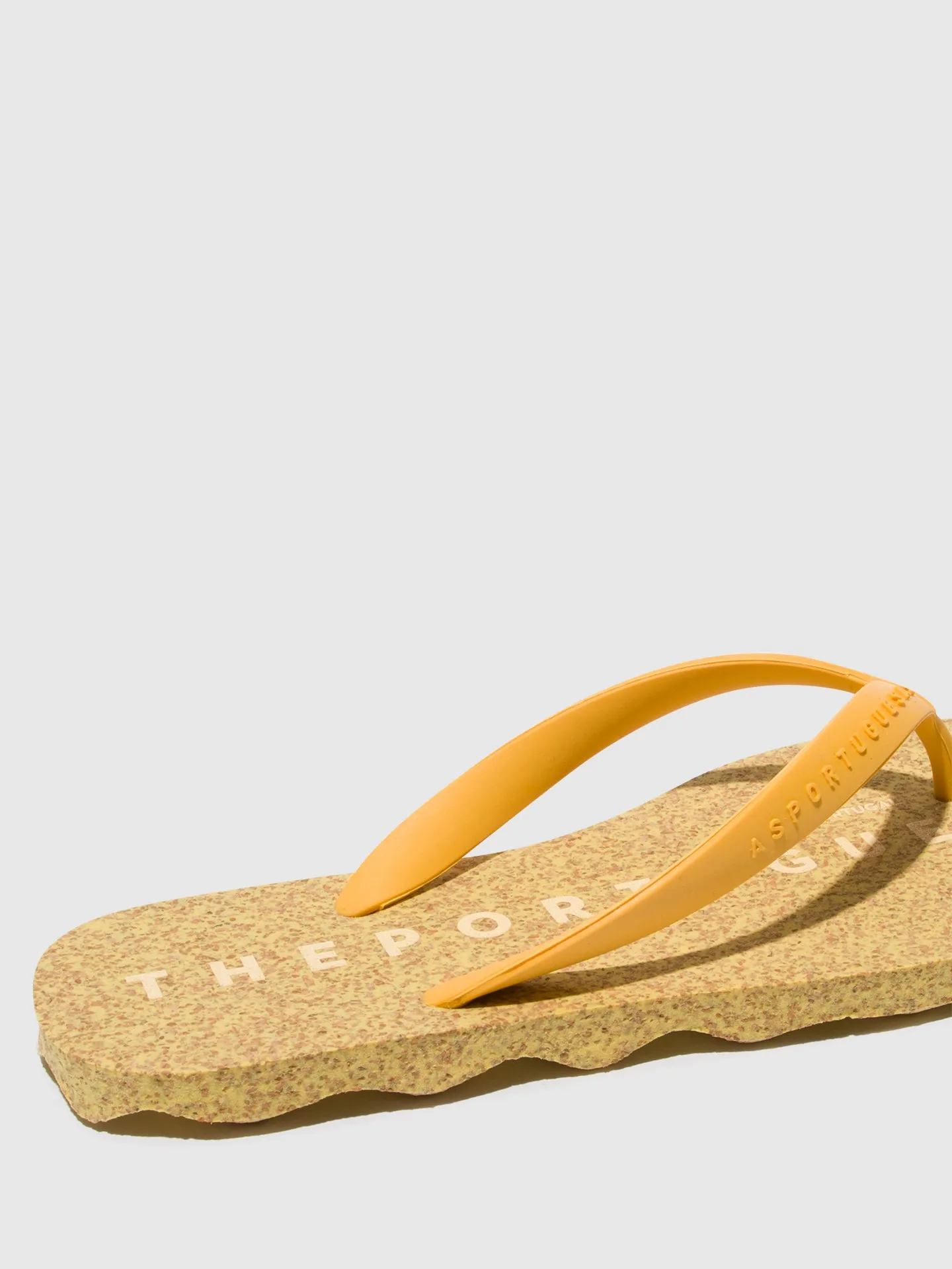 Beach Flip-Flops BASE Yellow & yellow strap