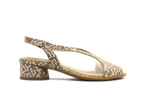 Beautifeel – Ofelia Biscotti Mosaic Print Suede