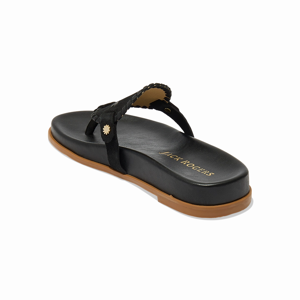 Collins Suede Casual Sandal Textured Tread