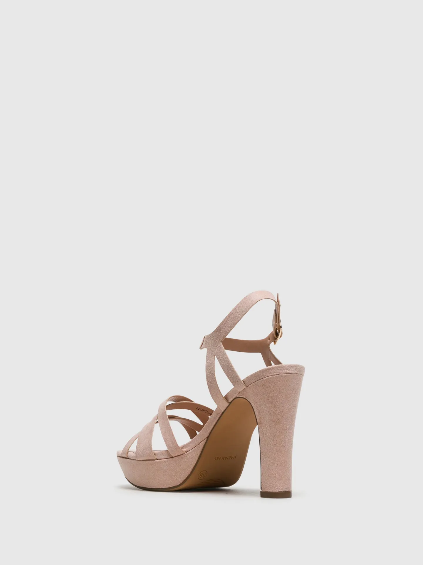 Beige Sling-Back Pumps Sandals