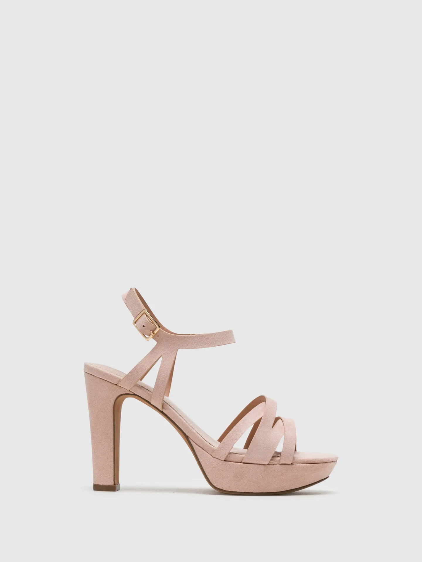 Beige Sling-Back Pumps Sandals