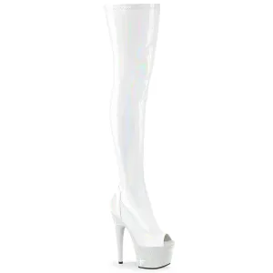 BEJEWELED-3011-7 Pleaser White Sexy Platform Shoes (Pole Dancing Heels)