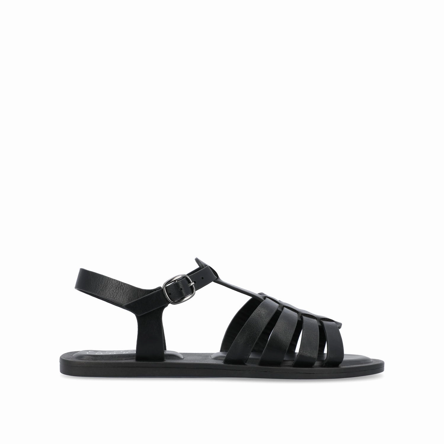 Versatile Walking Shoes Heel BENICIA FISHERMAN SANDALS IN VEGAN LEATHER