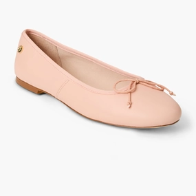 Bettie Leather Ballet Flat Peace Feel