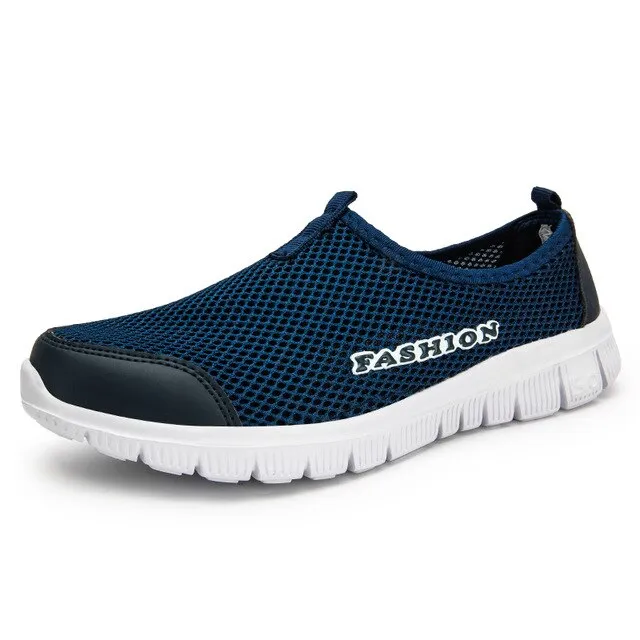 Big Size 35-46 High Quality New Fashion Mesh Breathable Comfortable Spring Summer Casual Shoes Men shoes sneakers
