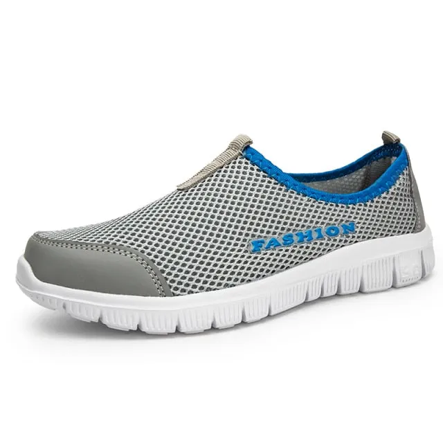 Big Size 35-46 High Quality New Fashion Mesh Breathable Comfortable Spring Summer Casual Shoes Men shoes sneakers