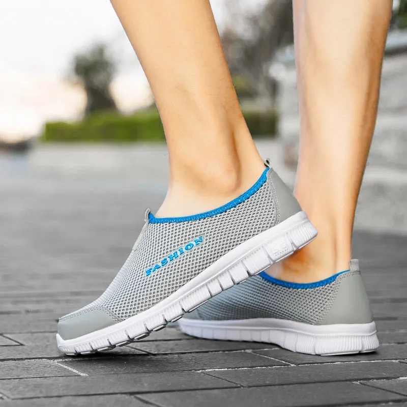 Big Size 35-46 High Quality New Fashion Mesh Breathable Comfortable Spring Summer Casual Shoes Men shoes sneakers