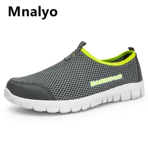 Big Size 35-46 High Quality New Fashion Mesh Breathable Comfortable Spring Summer Casual Shoes Men shoes sneakers