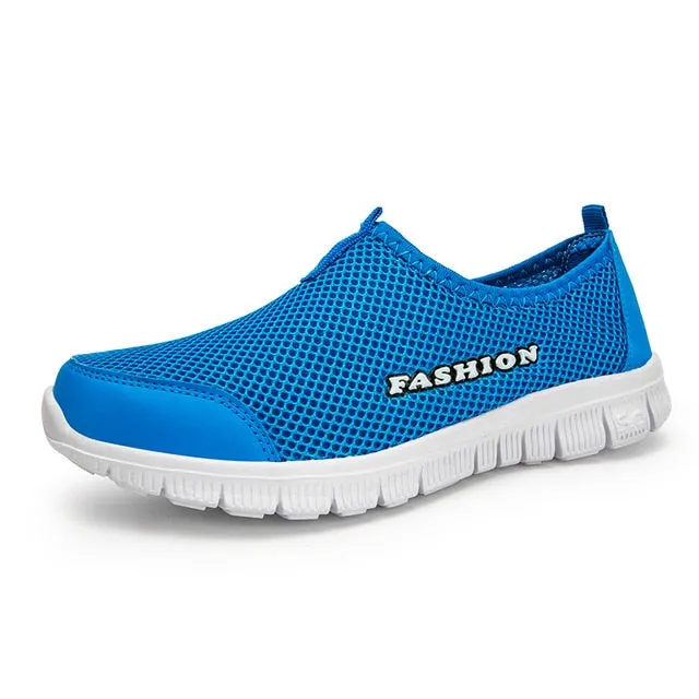 Big Size 35-46 High Quality New Fashion Mesh Breathable Comfortable Spring Summer Casual Shoes Men shoes sneakers