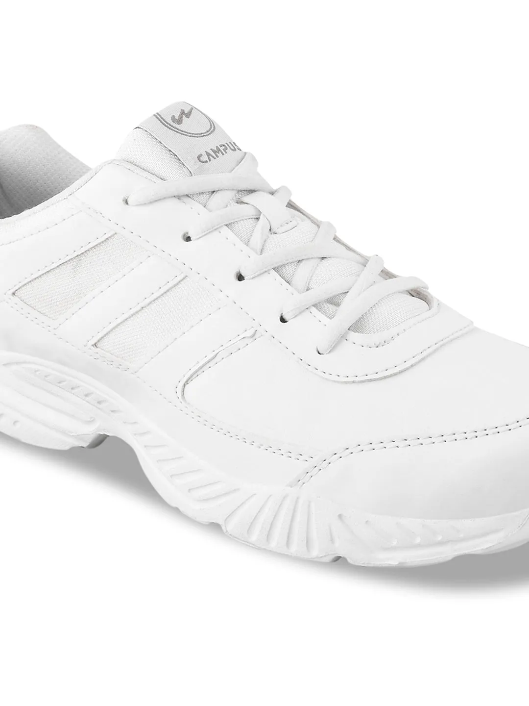BINGO-151VT White Men's School Shoes