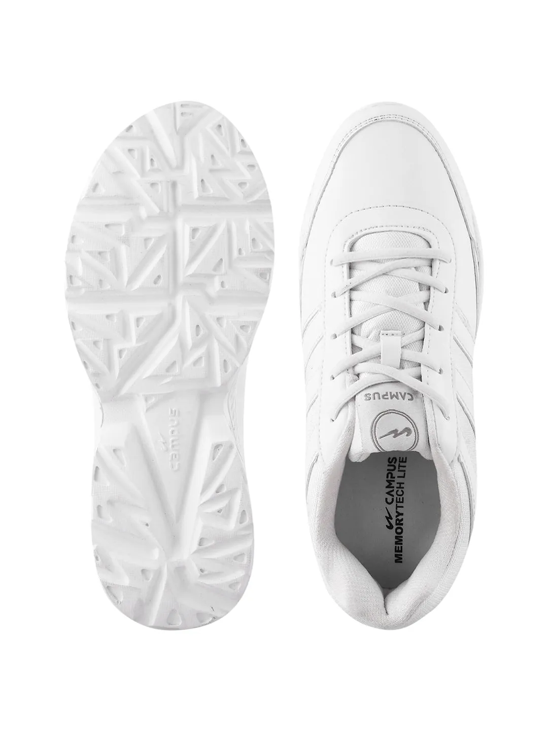 BINGO-151VT White Men's School Shoes