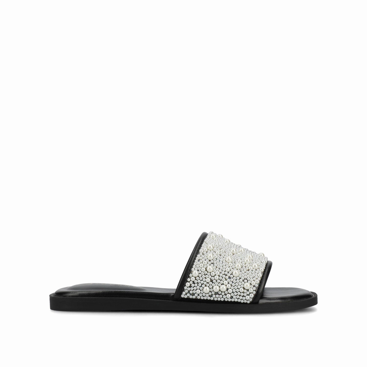 Chic Straps PRECLY EVENING FLAT SANDALS