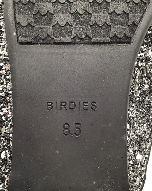 Birdies Women's Black Mule Flats - Size 8.5