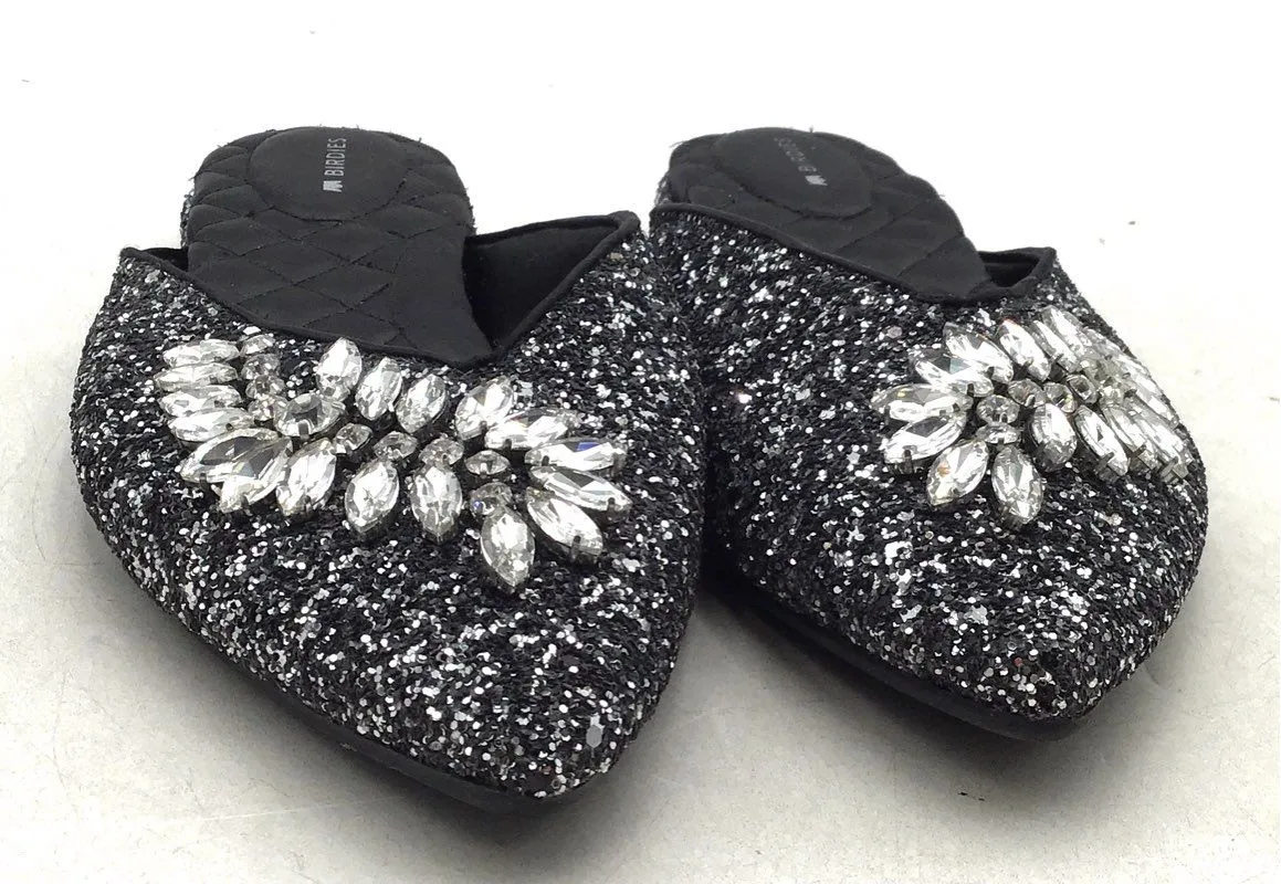 Birdies Women's Black Mule Flats - Size 8.5