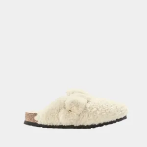 BIRKENSTOCK- BOSTON BIG BUCKLE SHEARLING CLOG