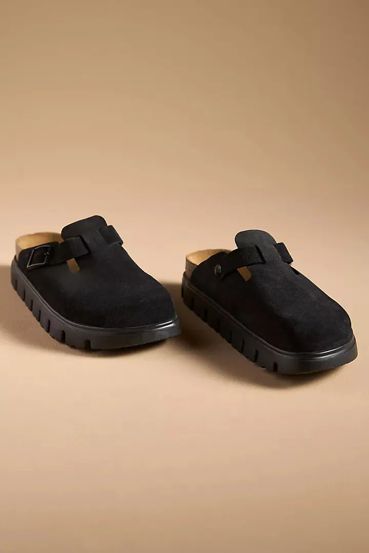 BIRKENSTOCK BOSTON CH BLACK / SD N