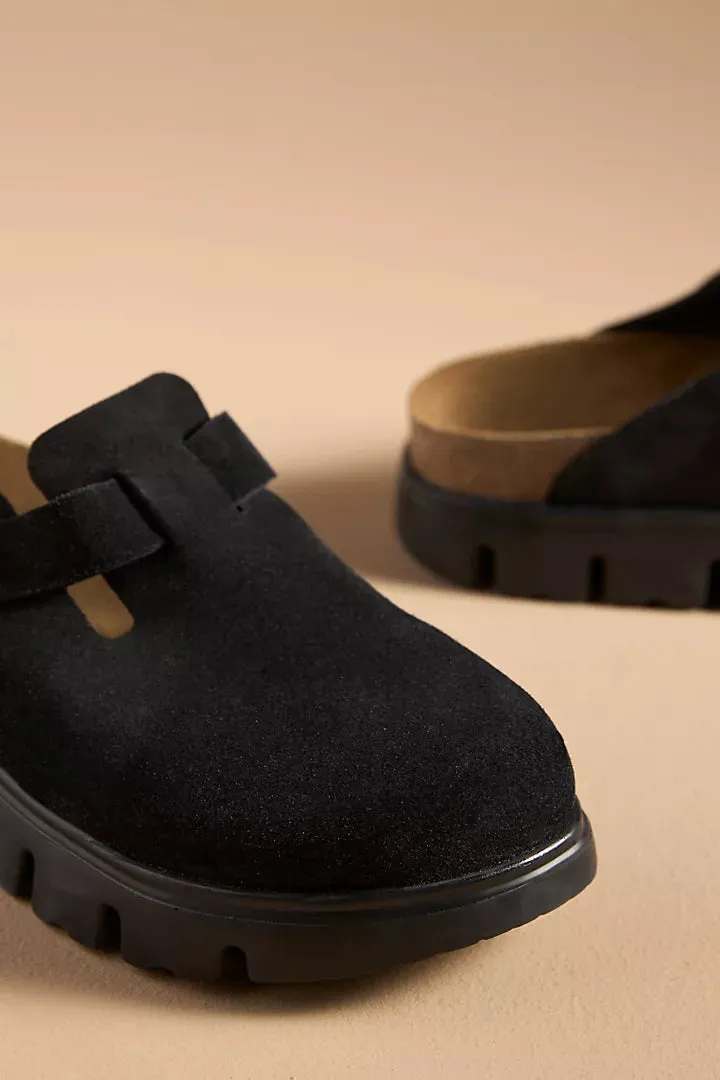 BIRKENSTOCK BOSTON CH BLACK / SD N