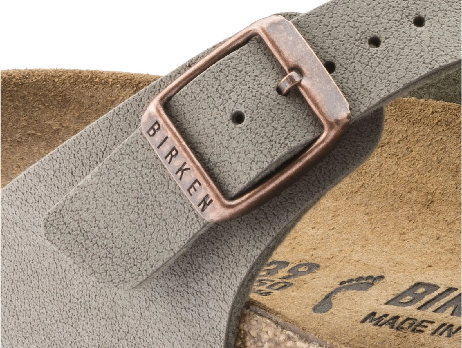 Birkenstock Gizeh Birko-Flor® 0043391 Standard - Stone
