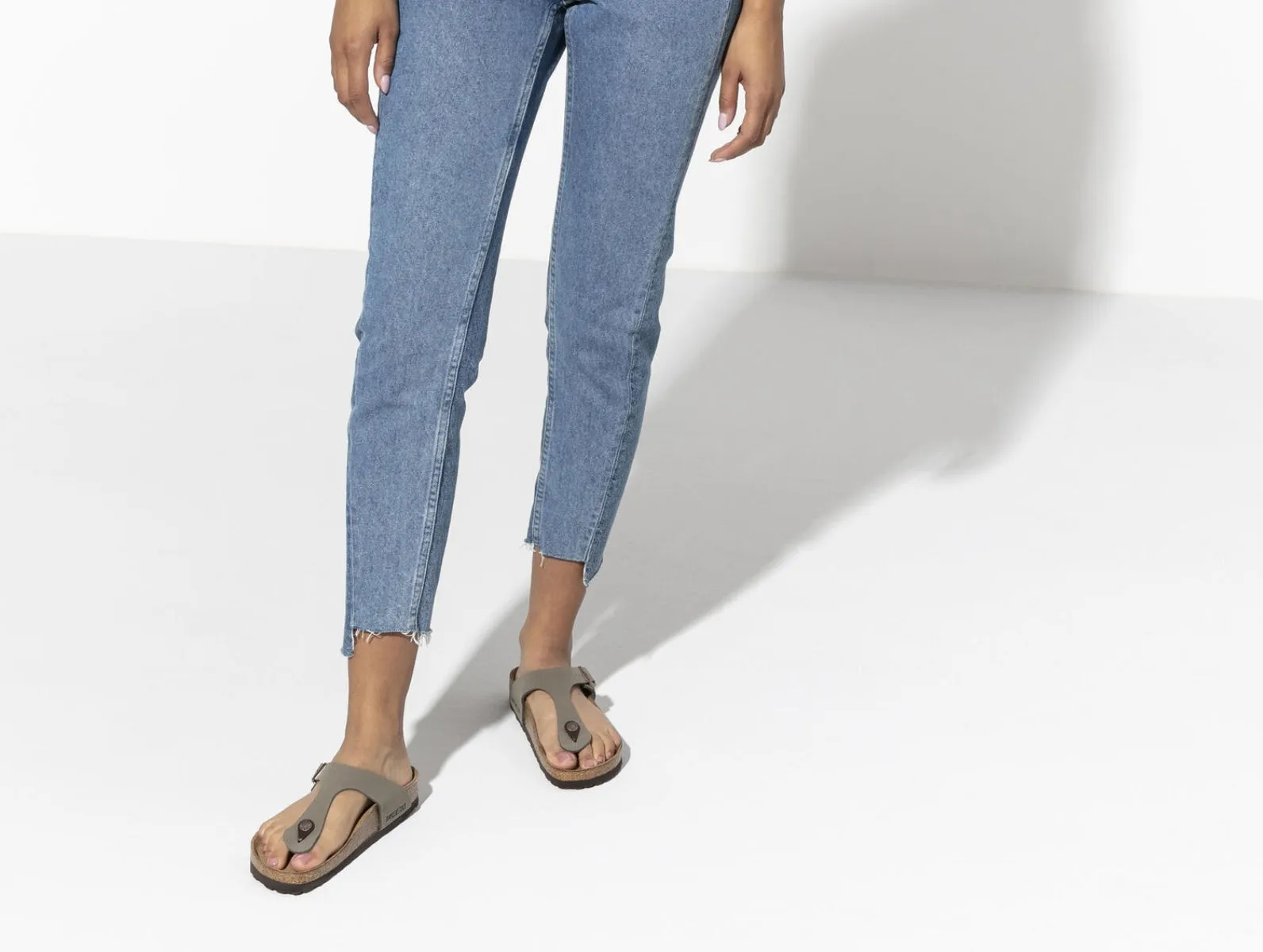 Birkenstock Gizeh Birko-Flor® 0043391 Standard - Stone