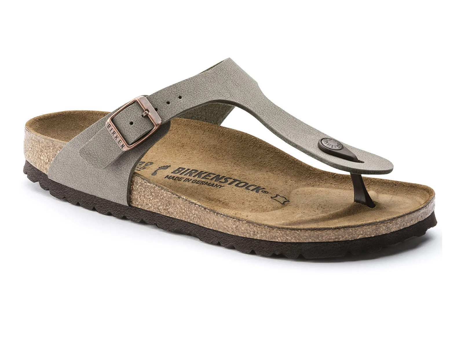 Birkenstock Gizeh Birko-Flor® 0043391 Standard - Stone
