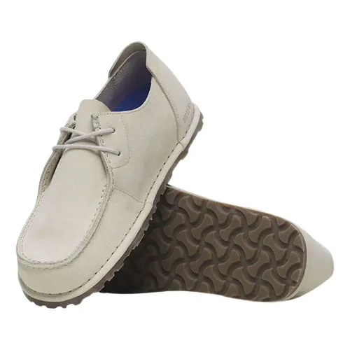 Birkenstock Ladies Flat Shoes - UTTI - Antique White