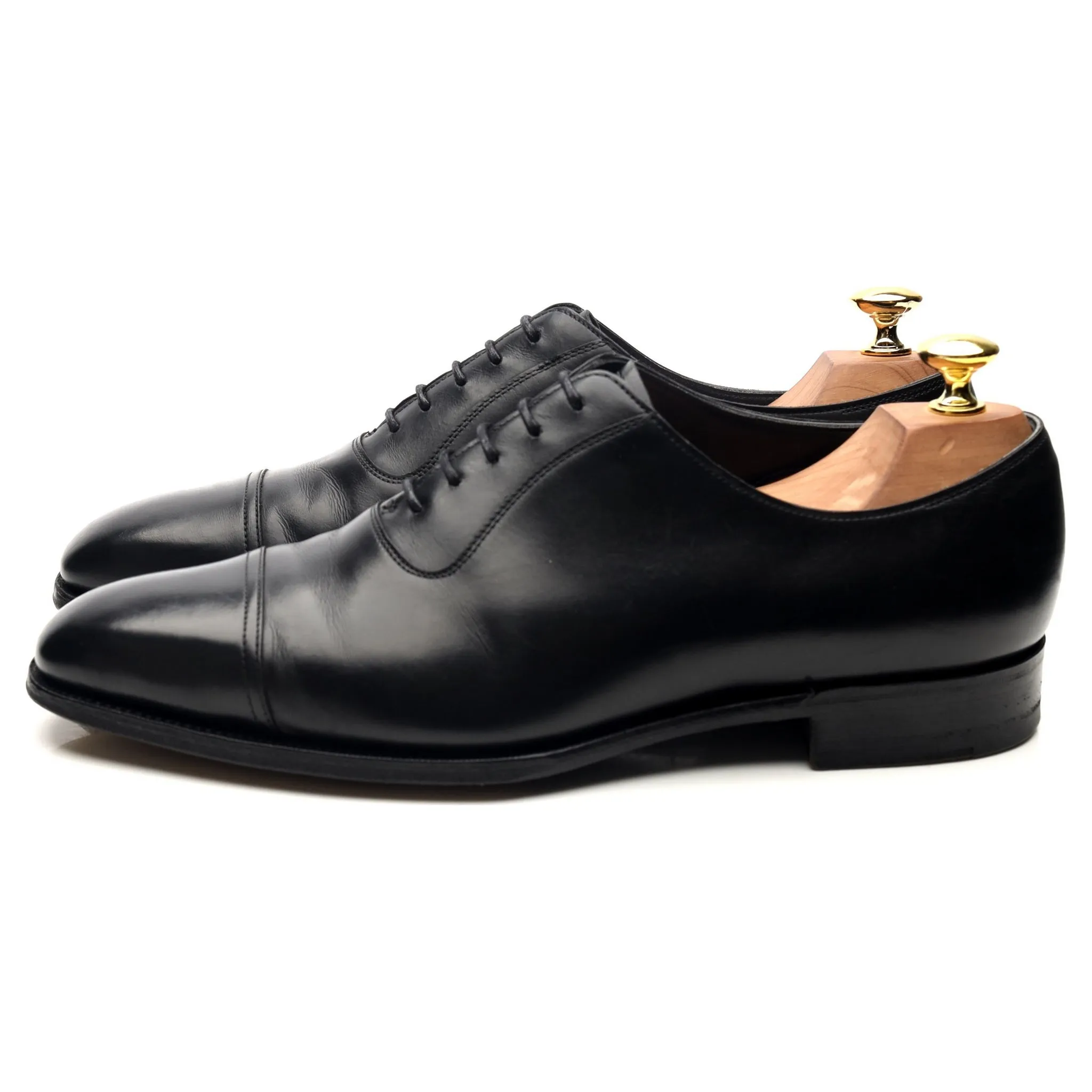 Black Leather Oxford UK 8.5 E